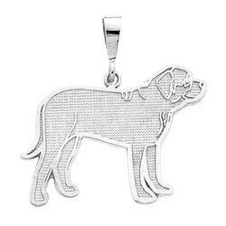 Mastiff Pendant Or Charm