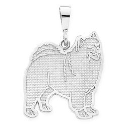 Samoyede Pendant Or Charm