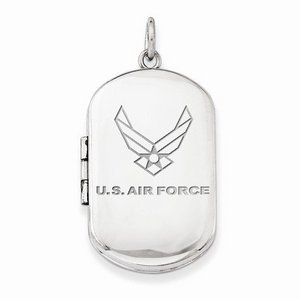Air Force Dogtag Locket