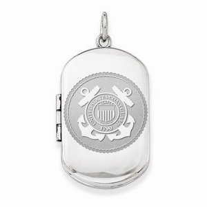 US Coast Guard Dogtag Locket