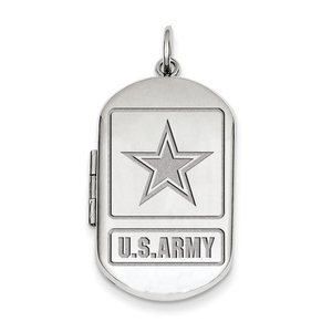 Army Dogtag Locket