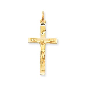 14k Crucifix Pendant