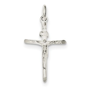 Sterling Silver INRI Crucifix Pendant