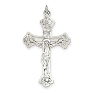 Sterling Silver INRI Crucifix Pendant