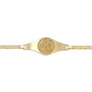 Mother   Son Birthsone Bracelet