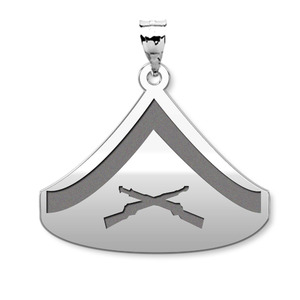 US Marine Corps Lance Corporal Pendant
