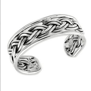 Sterling Silver Antiqued Toe Ring