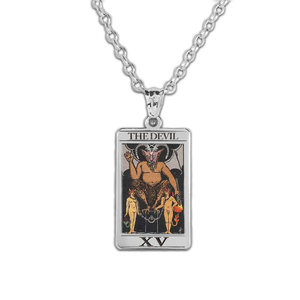 The Devil Tarot Card Medal