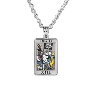 Death Tarot Card Medal
