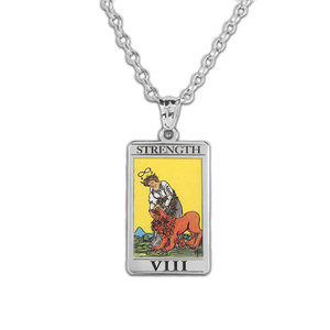 Strength Tarot Card Medal
