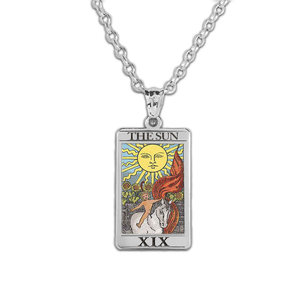 The Sun Tarot Card Medal