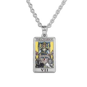 The Chariot Tarot Card Medal