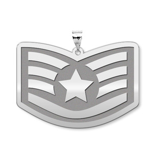 Unites States Air Force Staff Sergeant Pendant