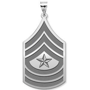 US Army National Guard Sergeant Major Pendant