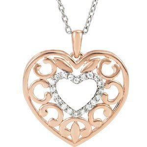 Diamond Heart Pendant
