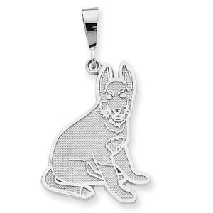 German Shepard Dog Pendant Or Charm