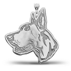 Great Dane Dog Portrait Charm or Pendant