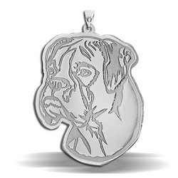 Boxer Dog Charm or Pendant