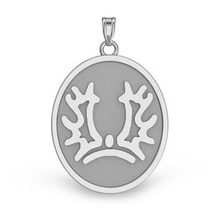 American Trakehner Horse Breed Oval Medal