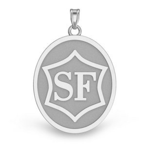 Selle Francais Horse Breed Oval Medal