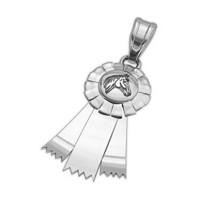 Award Ribbon Horse Jewelry Charm
