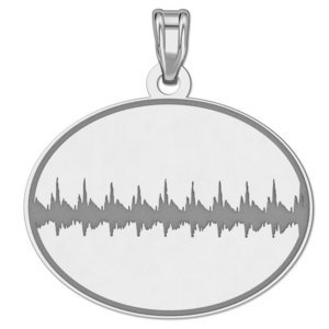 Oval Custom Print Medal