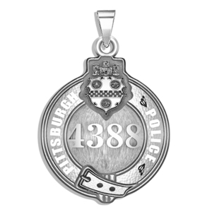 Personalized Pittsburgh Police Badge with Your Number