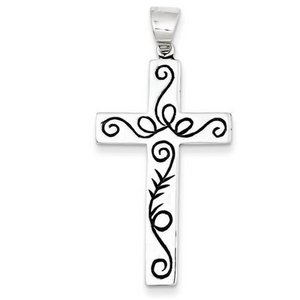 Sterling Silver Latin Cross Pendant