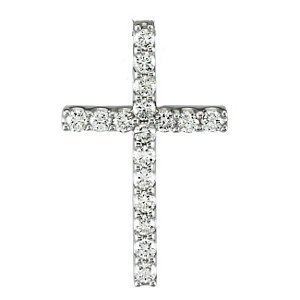 Petite Diamond Cross