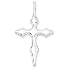 Sterling Silver Passion Cross Pendant