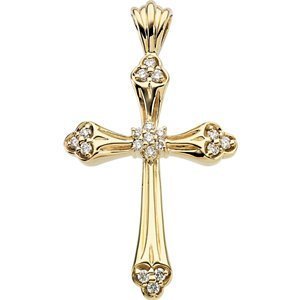 Diamond Cross Pendant