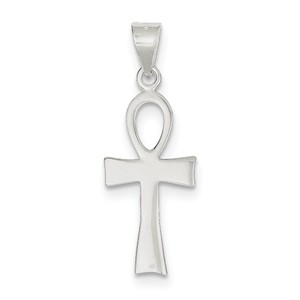 Sterling Silver Ankh Cross Pendant