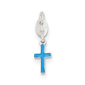 Sterling Silver Enameled Charm