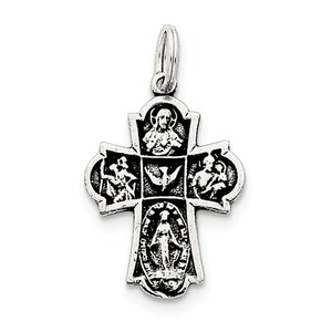 Sterling Silver Cross Charm