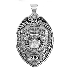 Personalized Ohio Department of Correction Badge with Your Number