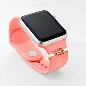 Texas Tech Color Enamel Block Watch Charm