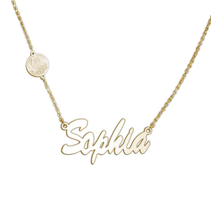 Saint Martha Custom Name Necklace
