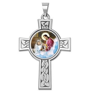First Holy Communion Girl Cross Medal   Color EXCLUSIVE 