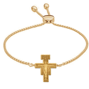 Women s Adjustable San Damiano Color Laser Bracelet