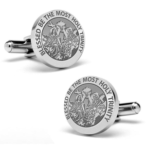 Holy Trinity Stainless Steel Cufflinks