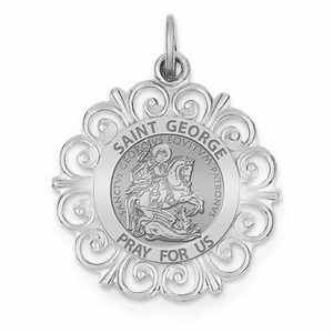 Round Filigree Saint George  EXCLUSIVE 