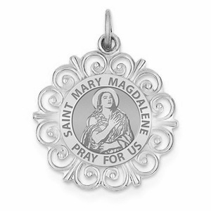 Round Filigree Saint Mary Magdalene  EXCLUSIVE 