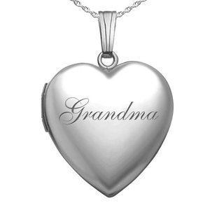 Grandma Sweetheart Photo Locket