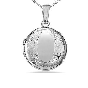 Round Photo Locket