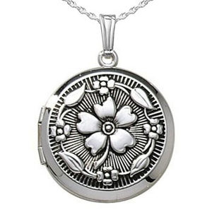 Antique Round Photo Locket