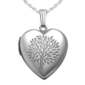  Family Tree  Heart Photo Locket