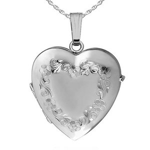Heart Four Photo Locket