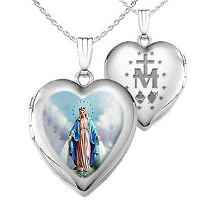 Miraculous Heart Photo Locket