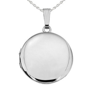 Round Photo Locket