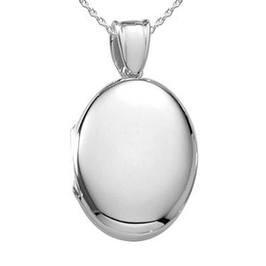 Oval Photo Locket